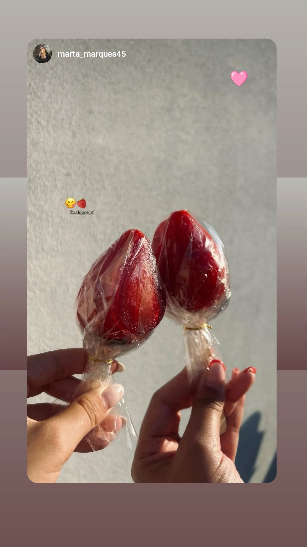 Morango do amor